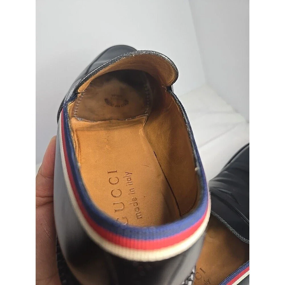 Gucci Beyond Penny Loafer Black Size 5 Made In Italy